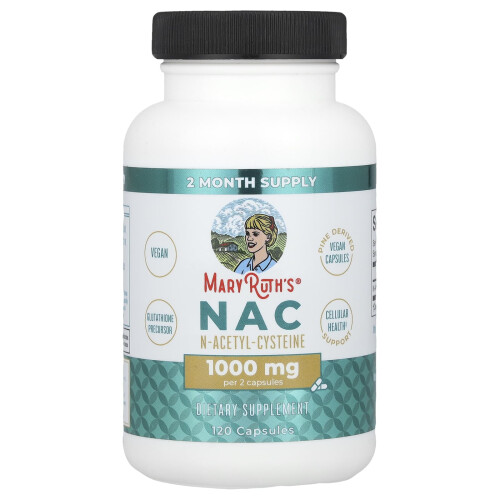 MaryRuth's, NAC, 120 Capsule (500 mg per Capsula)