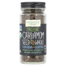 Cardamom Organic, Semințe, Intreg, 2,68 oz (76 g)