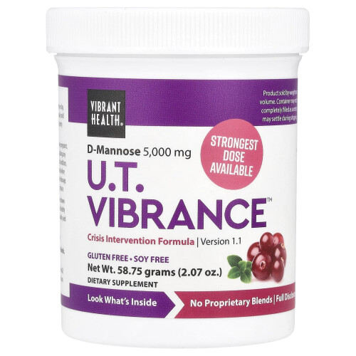 U.T. Vibrance D-Mannosa Versión 1.1, 2.07 oz (58.75 g)