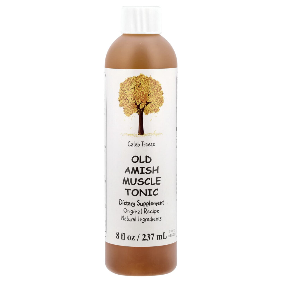 Фото - Вітаміни й мінерали Caleb Treeze Organic Farm, Stary Amiszki Toniczek Mięśniowy, 8 fl oz (237 ml)
