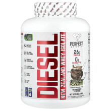 PERFECT Sports, Diesel, Leche de Whey de Nueva Zelanda, Chocolate Triple Rico, 5 libras (2,27 g)