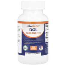 Vitamatic, DGL, 200 rostlinných Kapslí