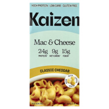 Kaizen, Mac & Queso, Cheddar Clásico, 6.4 oz (178 g)