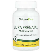 NaturesPlus, Ultra Prenatális Multivitamin, 90 tablettára