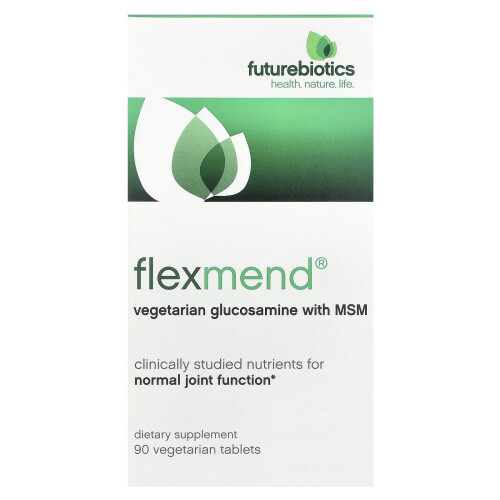 Futurebiotics, FlexMend, Wegetariański Glukozamina z MSM, 90 Wegetariańskich Tabletek