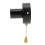 1 Set Lamp Holder Converter Pull Chain for Light Fixture for Ceiling Light Bar 8x8cm 6