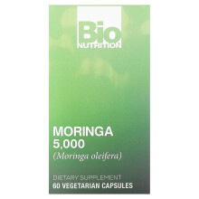 Bio Nutrition, Moringa, 5,000 mg, 60 Vegetarian Capsules