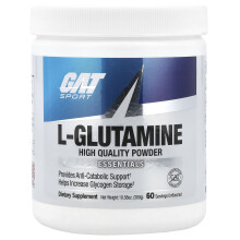 GAT, L-Glutamina, Bez Smaku, 10.58 oz (300 g)