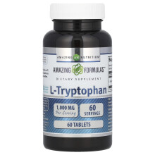 Amazing Nutrition, L-Tryptophan, 1,000 mg, 60 Tabletta