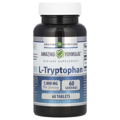 Nutriție Minunată, L-Triptofan, 1.000 mg, 60 Tablete