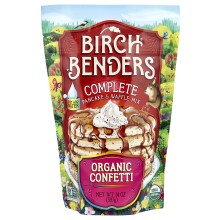 Birch Benders, Mix di Pancake & Waffle, Confetti Organico, 14 oz (397 g)