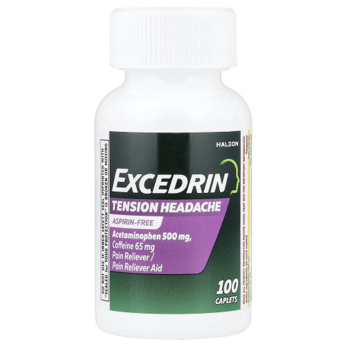 Excedrin, Ból Głowy, 100 Caplets