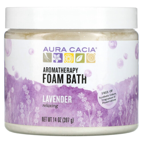Aura Cacia, Αρωματική Υαλουρόζη, Χαρούμενη Λαβάντα, 14 oz (397 g)