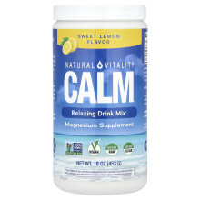 Natural Vitality, CALM, Rörlig Dryck Mix, Söt Citron, 16 oz (453 g)