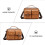 Ανδρική τσάντα ώμου Casual Crossbody, ανοιχτό καφέ, PU, ελαφριά και ρυθμιζόμενη 3