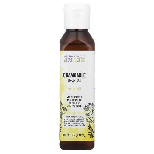 Aura Cacia, Σώμα Ελαιόλαδο, Καμωμένη, 4 fl oz (118 ml)