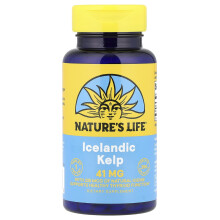 Izlandi Kelp, Nature's Life, 250 tablett