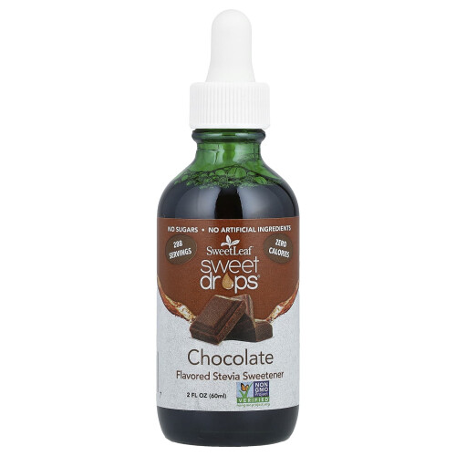 SweetLeaf Stevia, Sweet Drops, Chocolate, 2 fl oz (60 ml)