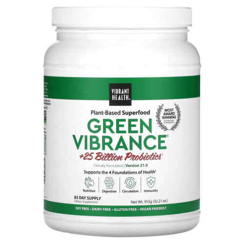 Green Vibrance +25 Billion Προβιοτικά, Έκδοση 21.0, 32.21 oz (913 g)