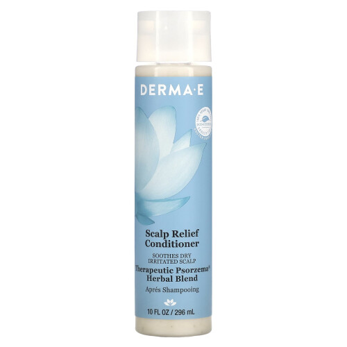 DERMA E, Scalp Relief Conditioner, Θεραπευτική Ψωραζέμα Ελαιώδης Μίγμα, 10 fl oz (296 ml)
