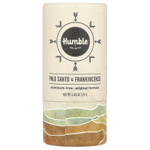 Humble Brands, Aluminiumvrije Deodorant, Palo Santo & Frankincense, 2,65 oz (75 g)