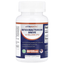Vitamatic, Bifidobacterium Breve , 60 DrCaps Hypromellosa Kapslar