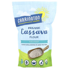 Carrington Farms, Orgaaninen cassava-ruokos, Yuca-juuri, 16 oz (453.5 g)