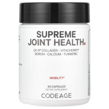 Codeage, Mobilität, Supreme Gelenkgesundheit, UC-II, Vitacherry, Boron, HA, 60 Kapseln