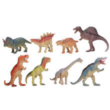 Realistické figúrky dinosaurov na hranie s fantáziou, žiarivé farby, STEM vzdelávacie, netoxické, plastové, odolné, s dinosaurami, rozvoj
