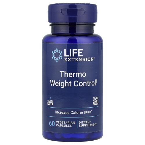 Life Extension, Thermo Weight Control, 60 Wegetariańskich Kapsułek