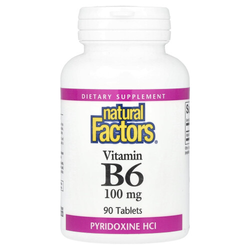 Vitamin B6, 100 mg, 90 Tablete