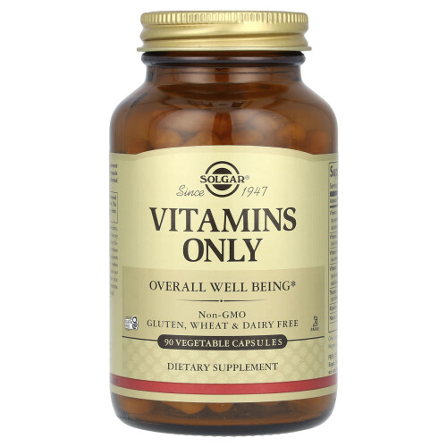 Solgar Solgar, Vitamins Only, 90 Vegetable Capsules