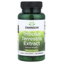 Swanson, Tribulus Terrestris Extrakt, 500 mg, 60 kapszula