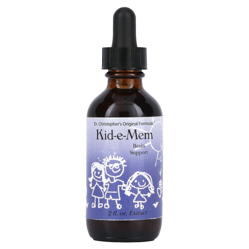Christopher's Original Formulas, Kid-e-Mem, Νευρική Υποστήριξη, 2 fl oz