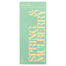 Spring & Mulberry, Date-Sweetened Chocolate, Mint Leaf, 2.1 oz (60 g)
