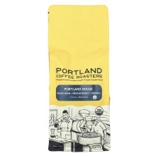 Portland Coffee Roasters, Organische Koffie, Whole Bean, Medium Roast, Portland House, 12 oz (340 g)