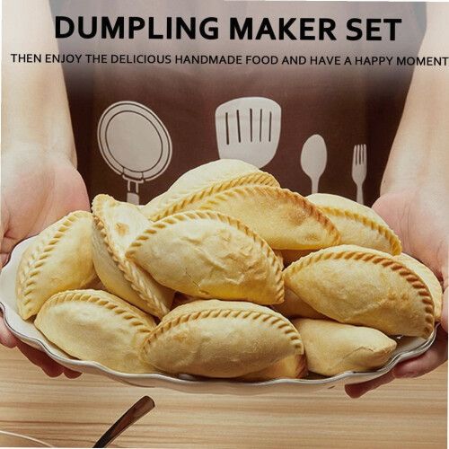 Empanada-maker van 15 cm met deegsnijder en lepel 1