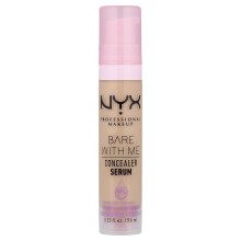 NYX Professional Makeup, Bare with Me, Verhullingsserum, 2.5 Medium Vanilla, 0.32 fl oz (9.6 ml)