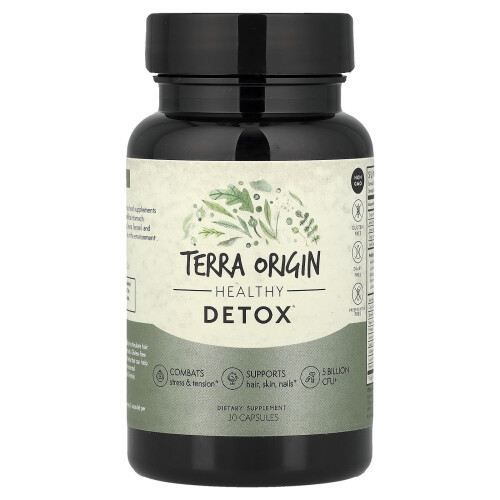 Terra Origin, Detox Saudável, 30 Cápsulas