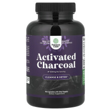 Nature's Craft, Aktivkohle, 1200 mg, 90 Kapseln (400 mg pro Kapsel)