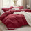 Set copripiumino matrimoniale (3 pezzi) in microfibra prelavata 2
