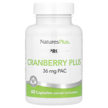 NaturesPlus, PRO Cranberry Plus, 60 Capsules (350 mg per Capsule)