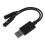 USB-A til 3,5 mm mikrofonheadsetadapter lydkort 6