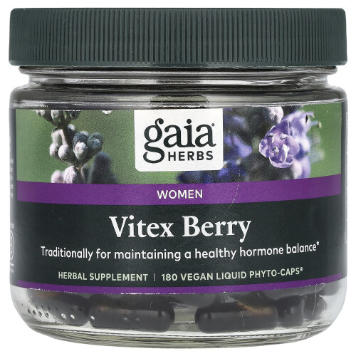 Gaia Herbs, Γυναίκες, Βιτέξ Μπερί, 180 Vegan Liquid Phyto-Caps