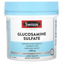 Swisse, Ultiboost, Glukozamina Sulfat, 1 500 mg, 180 Tabletek