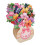 3D Butterfly Greeting Card with Three Flowers 6