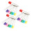 Plastic broodpunt veiligheidsspelden, extra stevig, 100 stuks 4