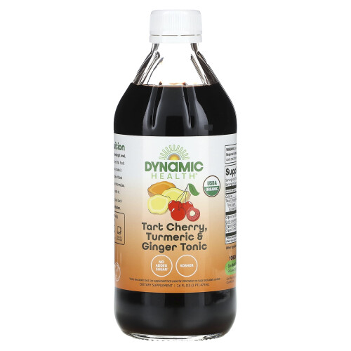 Dynamic Health, Κεράσια, Τυρμένης & Γίντζαρης Τόνικ, 16 fl oz (473 ml)