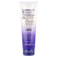 Giovanni, 2chic, Reparera Shampoo, För Skadade, Överprocessade Hår, Svartvinbär + Kokosmjölk, 8.5 fl oz (250 ml)