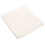 Serviettes de table carrées en coton et lin blanc, lot de 2 8